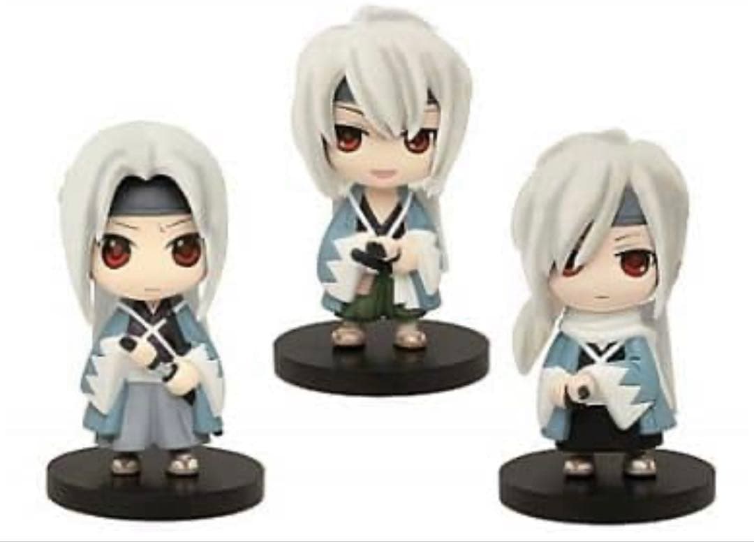 薄桜鬼　タイトーくじ　ダブルハッピー賞　デフォルメフィギュア　土方　沖田　斎藤 買取】薄桜鬼 土方＆沖田＆斎藤 羅刹Ver. タイトーくじ本舗 ダブル