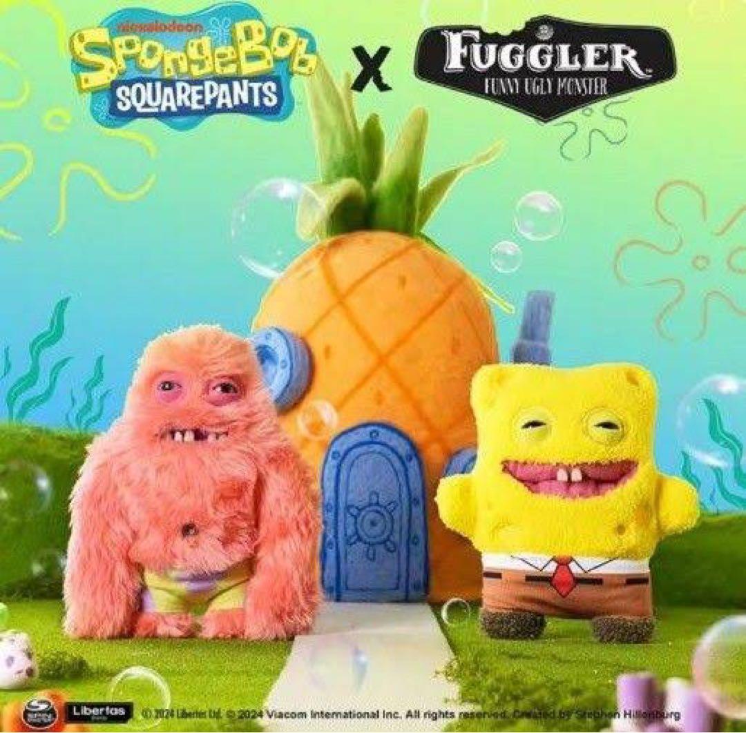 海外限定品】ファグラー スポンジボブ コラボ 2体セット fuggler