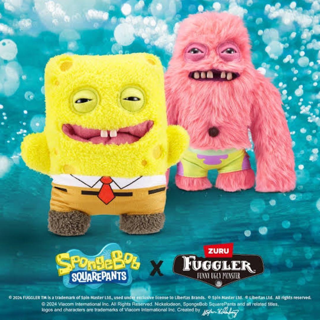 海外限定品】ファグラー スポンジボブ コラボ 2体セット fuggler