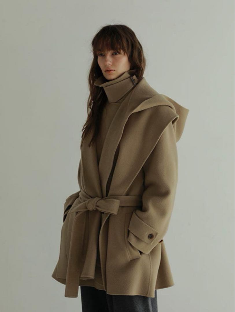 ETRE TOKYO フーディーリバートレンチコート - メルカリ