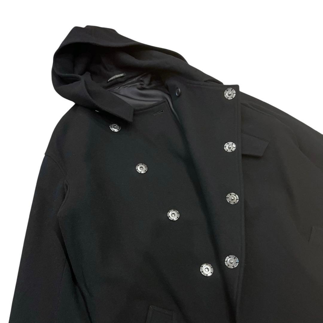 Yohji Yamamoto AIRY MOSSER HOODED COAT - メルカリ
