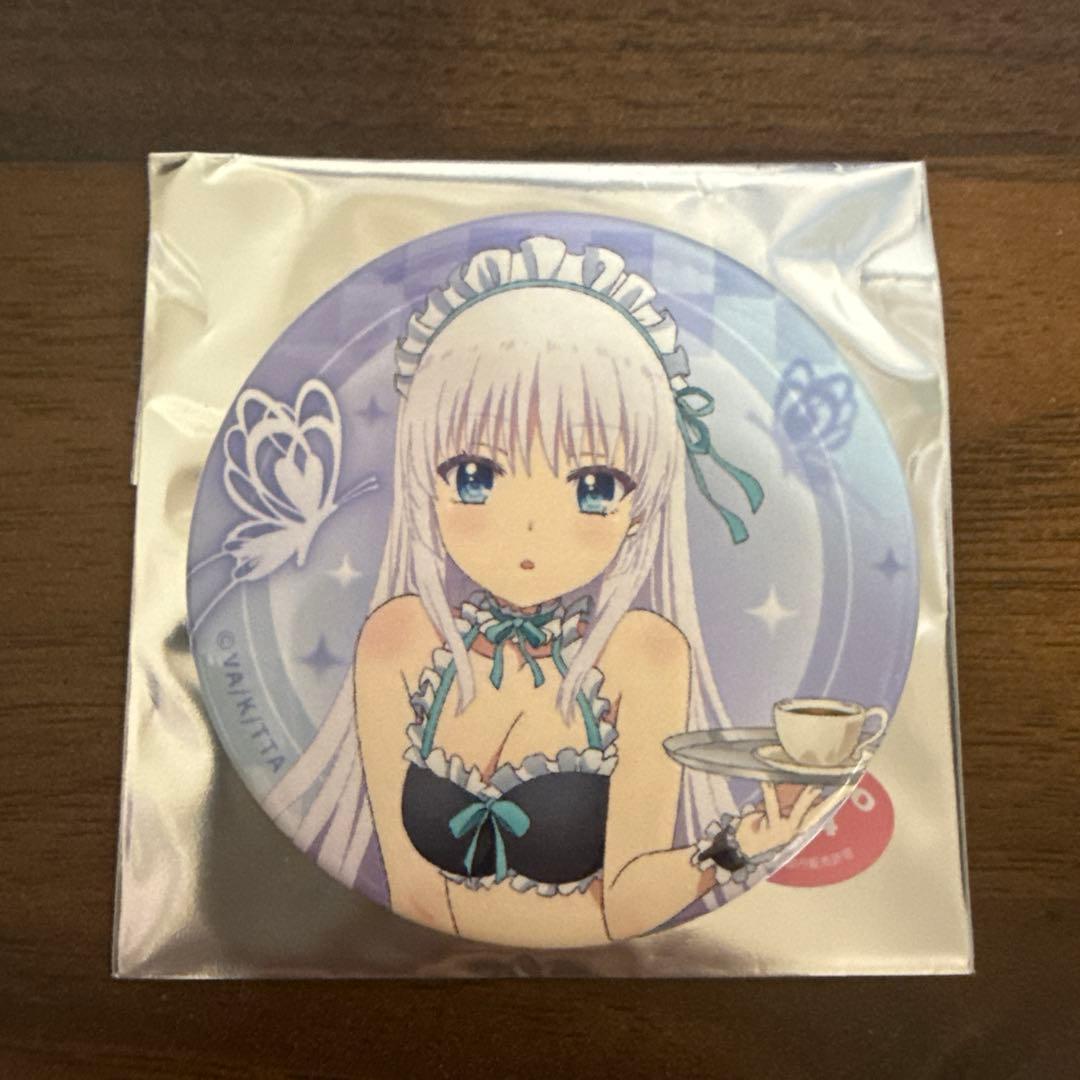 サマポケ Summer Pockets 鳴瀬しろは メイド 缶バッジ - メルカリ