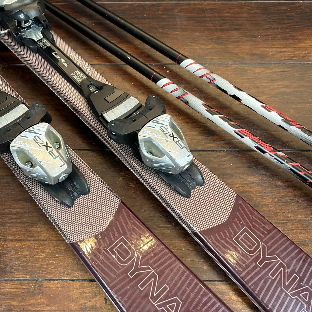 S31 TRUST 123cm 25.5cm 158cm 美品ミッドスキーフルセット DYNASTAR