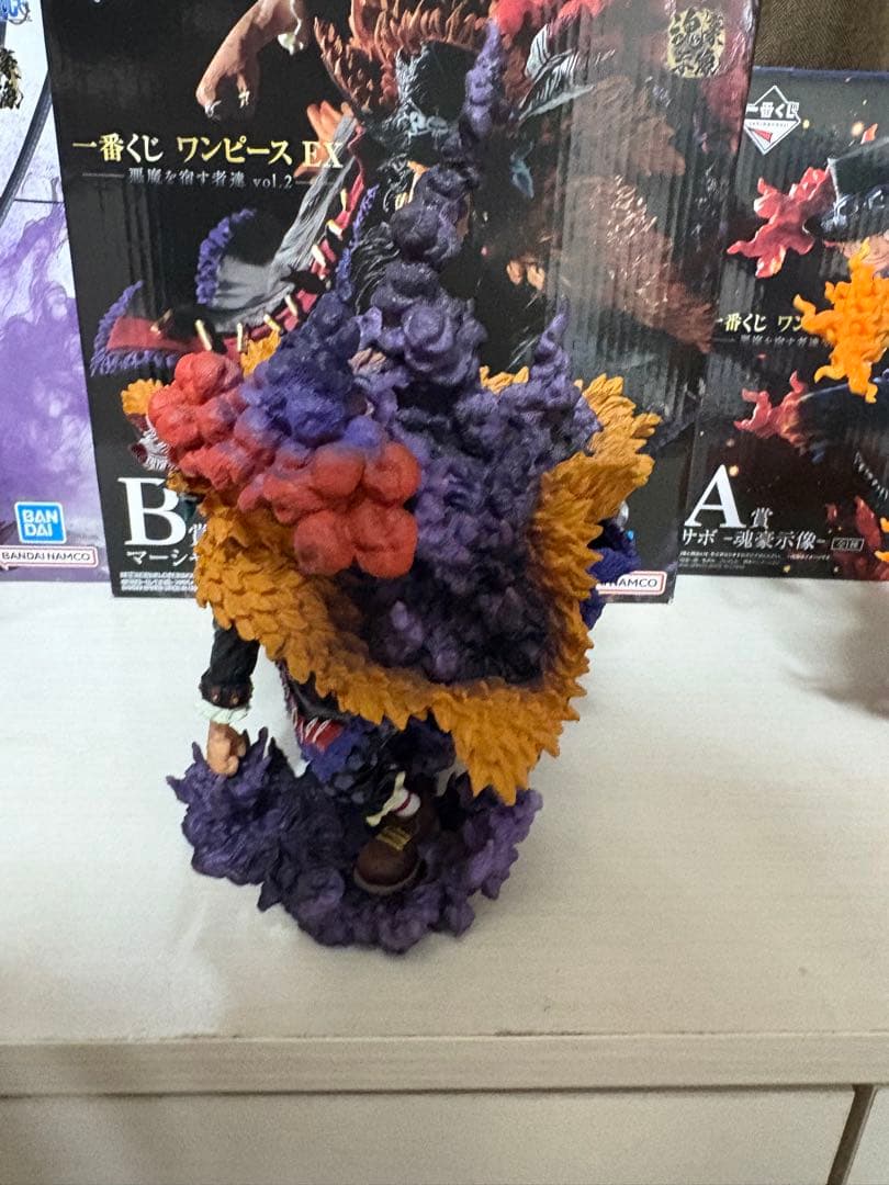 ワンピース　一番くじ　魂豪示像　ラストワン賞ゾロ　B賞ティーチ　A賞サボ　セット