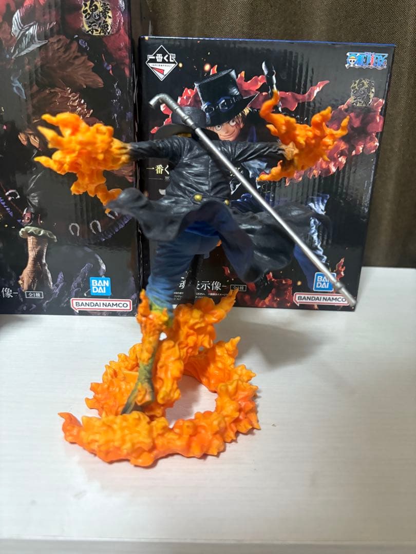 ワンピース　一番くじ　魂豪示像　ラストワン賞ゾロ　B賞ティーチ　A賞サボ　セット