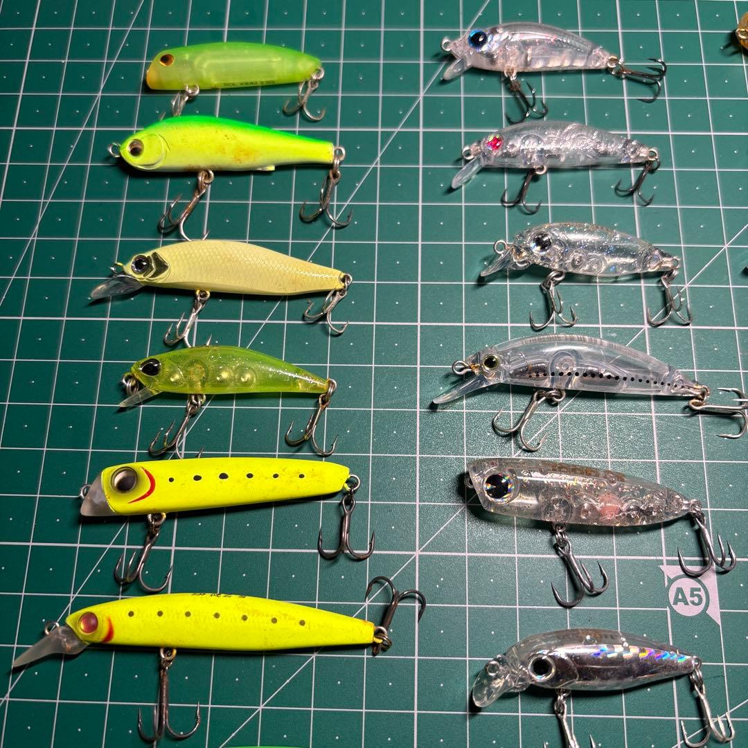 ライトプラグ メバル メッキ ルアー 引退 41個 - メルカリ