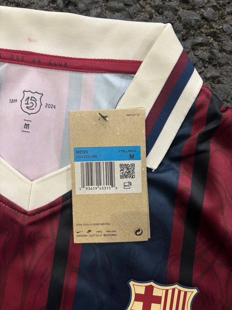 新品タグ付き】FCバルセロナ125周年記念ユニフォームリバウド限定正規