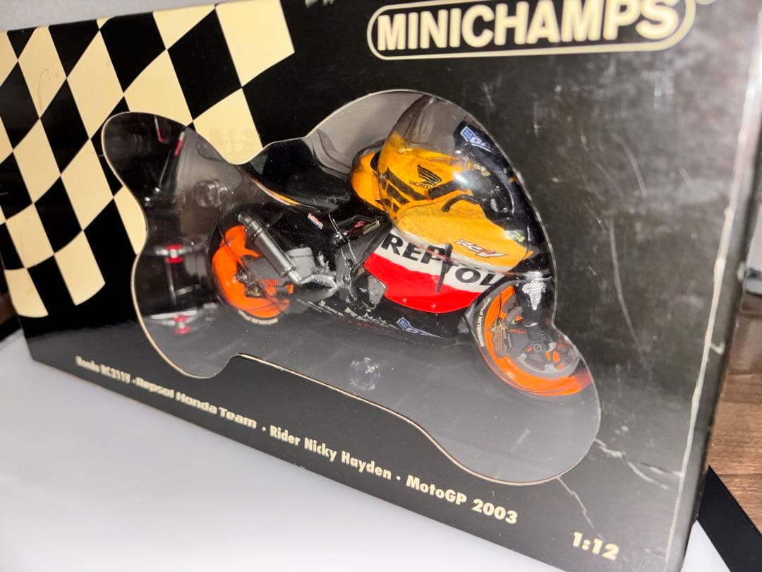 MINICHAMPS ミニチャンプス Honda RC211V 1 12 Marv Suzuk
