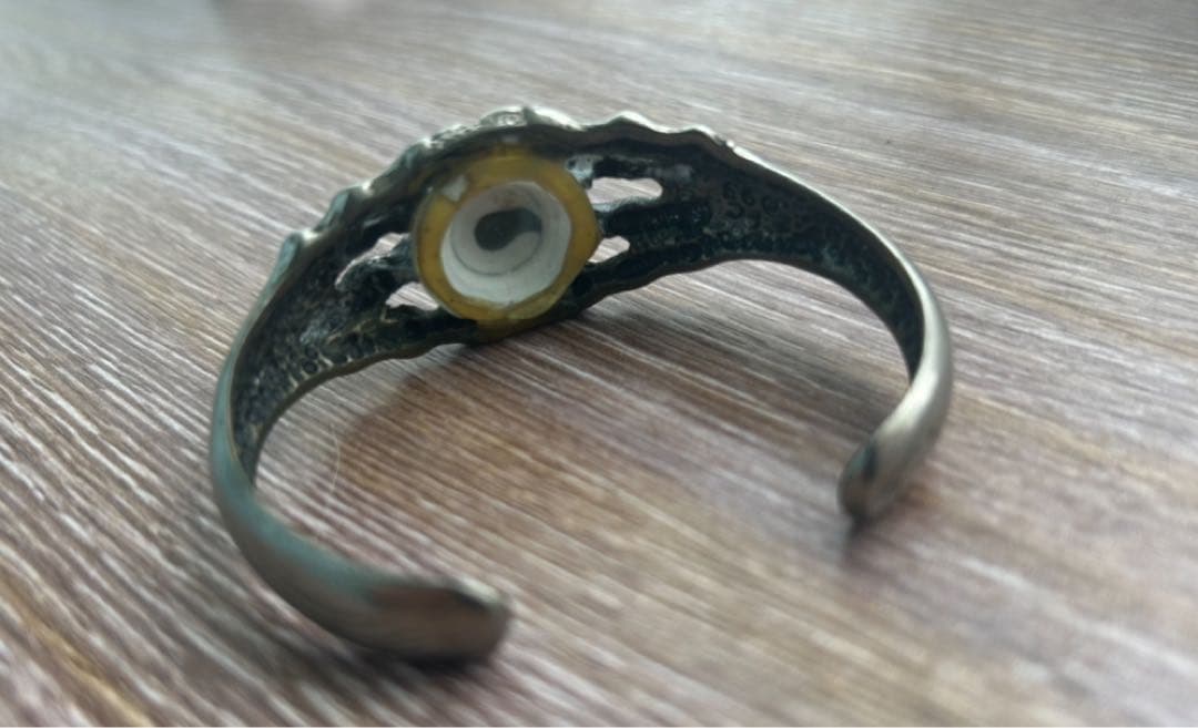 スカル 義眼 バングル - メルカリ