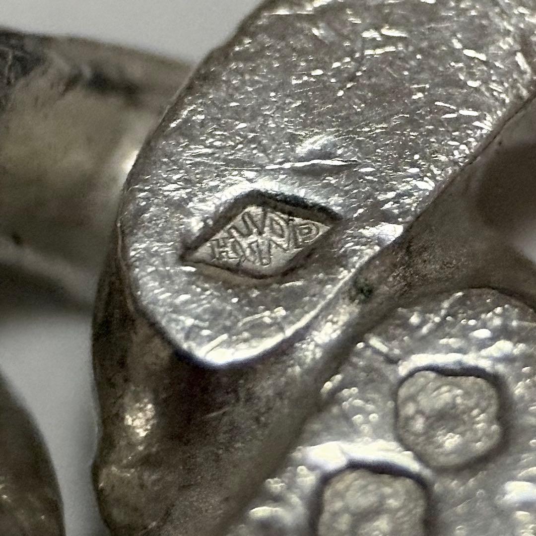 Special 60's French シルバー800 IDブレスレット 蟹刻印 - メルカリ