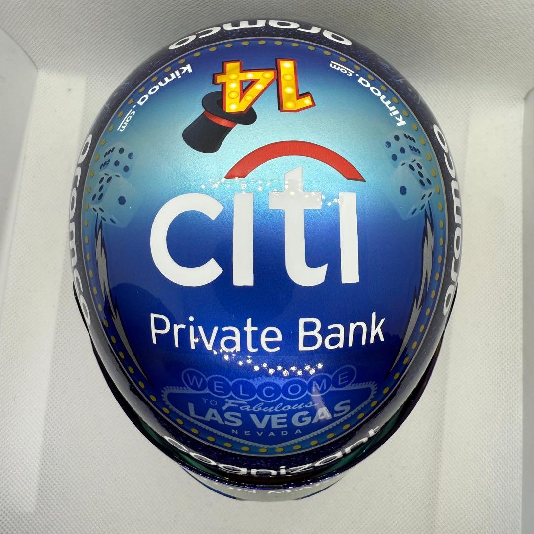 1/2 ヘルメット アストンマーチンF1 F.アロンソ 2023年ラスベガスGP