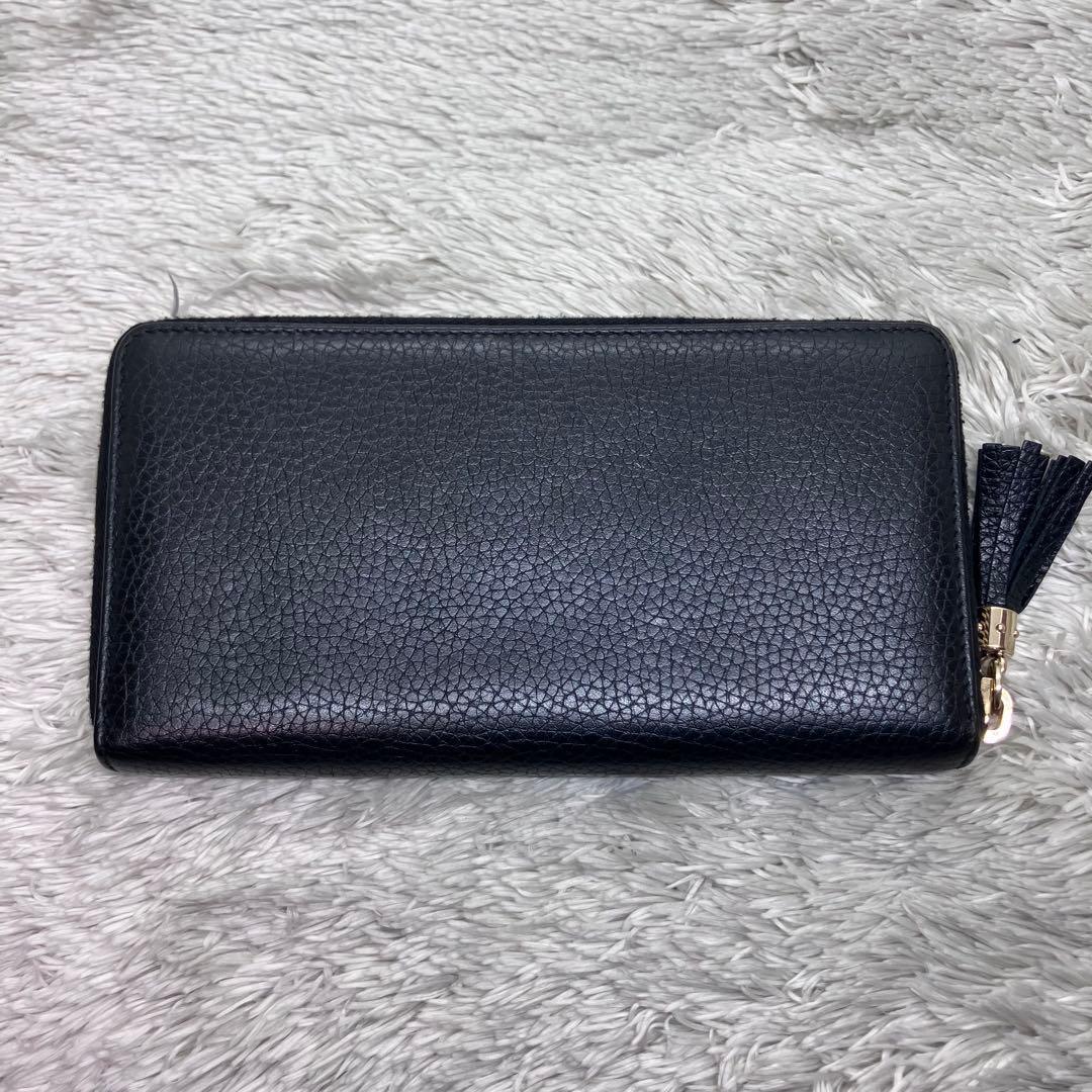 極美品✨ グッチ 長財布 ソーホー エンボス インターロッキング