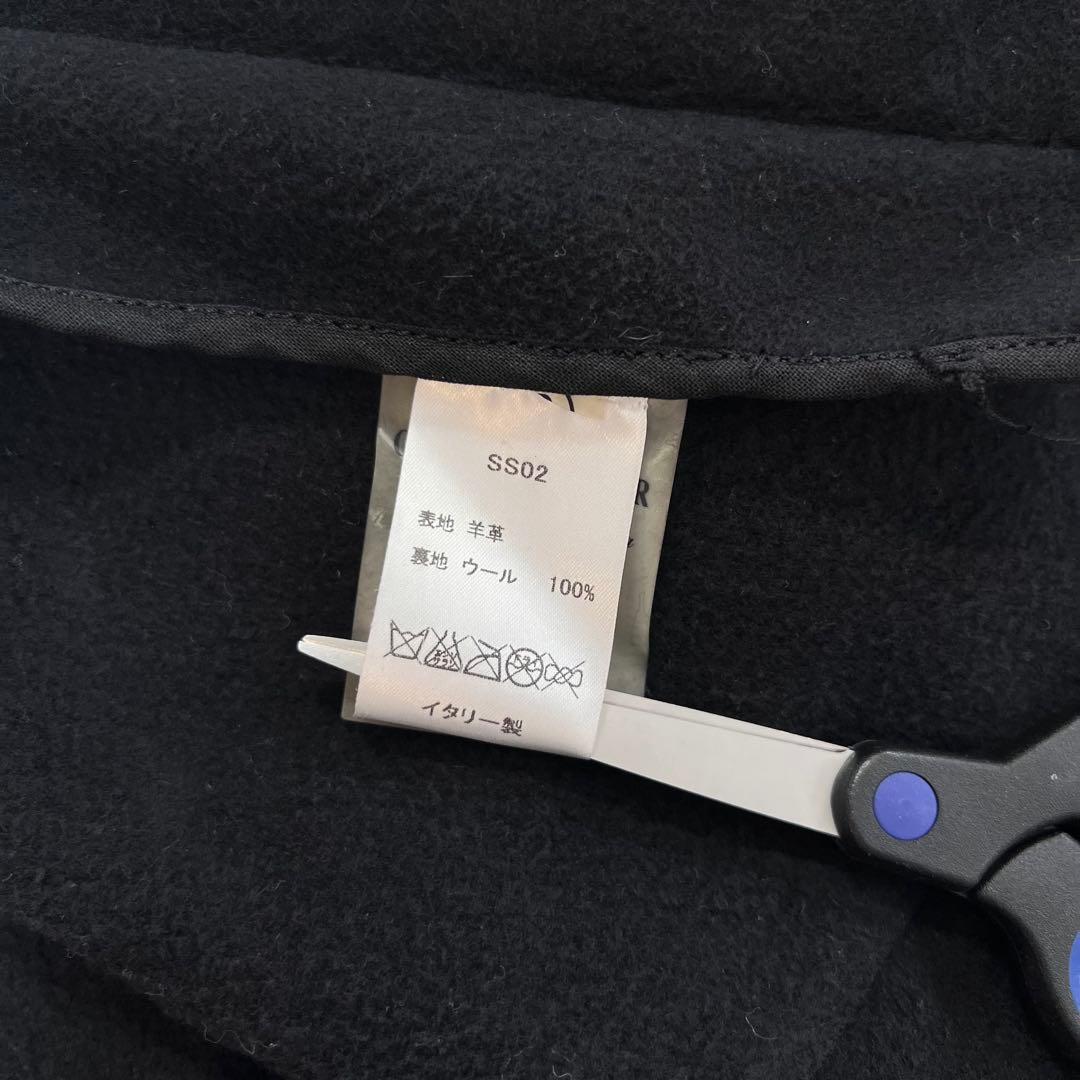 Salvatore Santoro シープレザー フーデッドジャケット パーカー