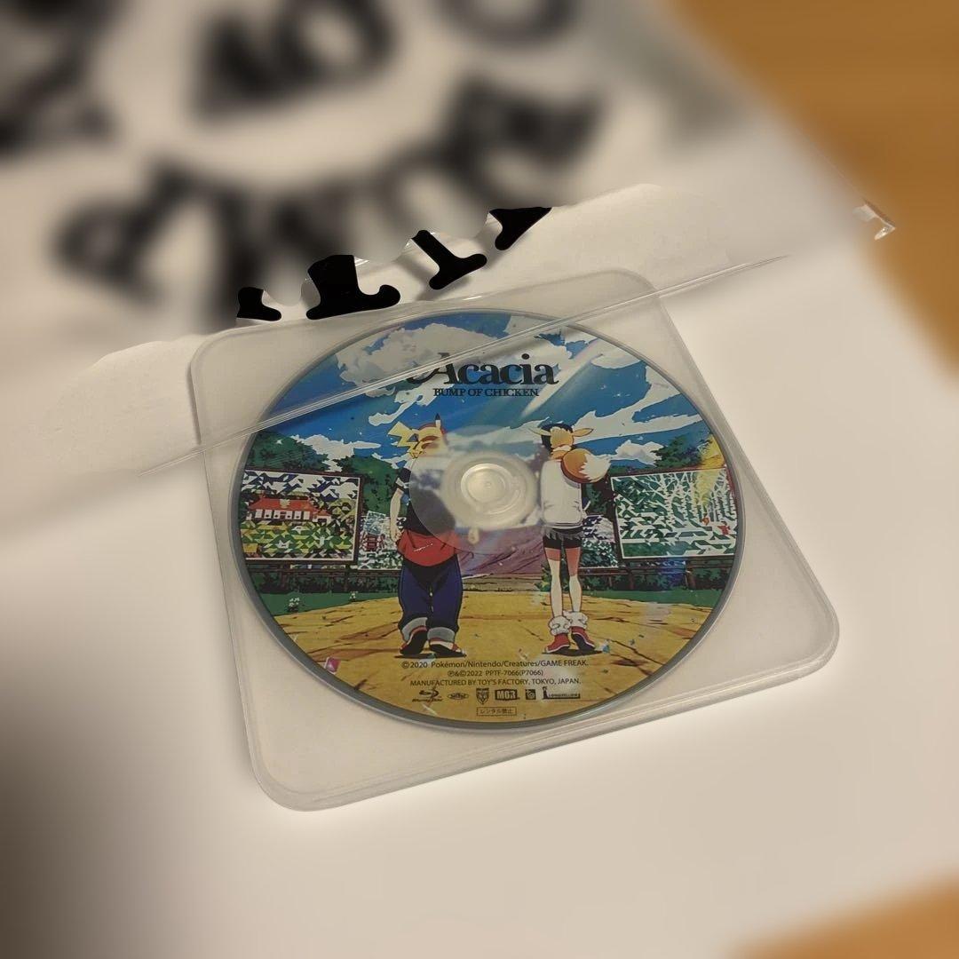 BUMP OF CHICKEN アカシア ポケモン Tシャツ M Blu-ray