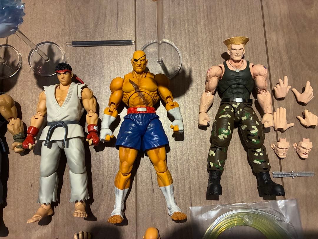 S.H.Figuarts ストリートファイターシリーズ　5体セット
