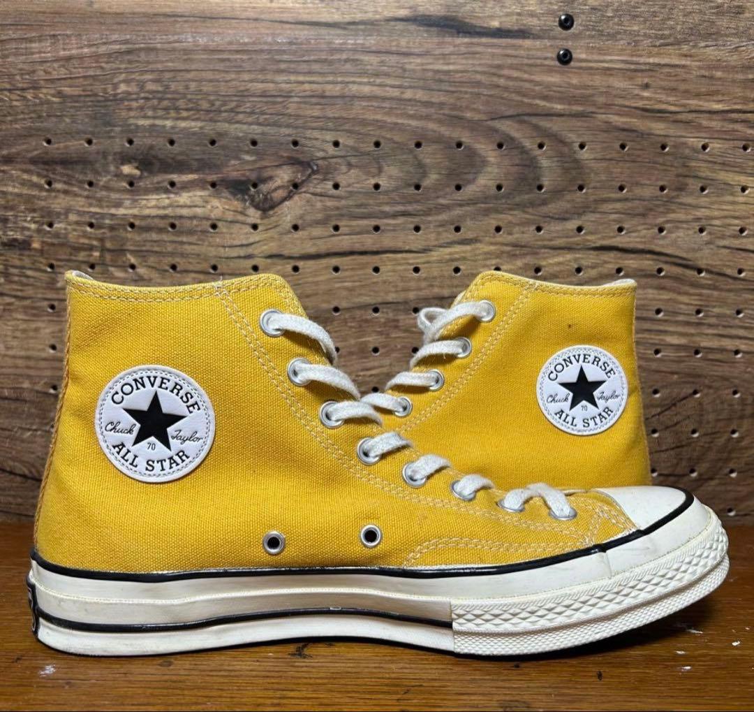 コンバース CT70 \"サンフラワー\" コンバースUSA【CT70】サンフラワー（イエロー）レビュー。2018年仕様
