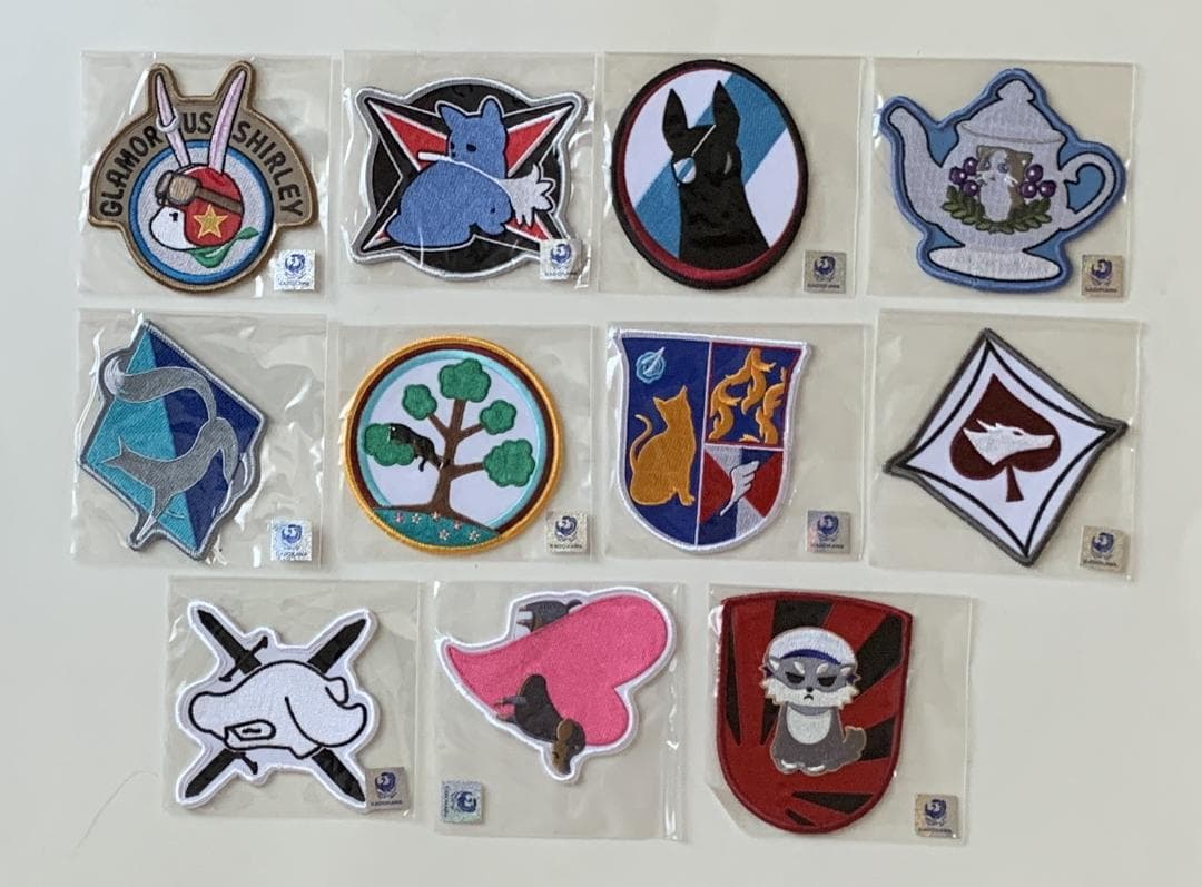 【レア】 ストライクウィッチーズ パーソナルワッペン 全11種