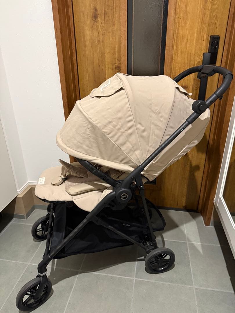 週末限定セール中【美品】　サイベックス　ベビーカー　メリオカーボン ベージュ 楽天市場】【SALE！15%off】 サイベックス メリオ カーボン 2025 cybex