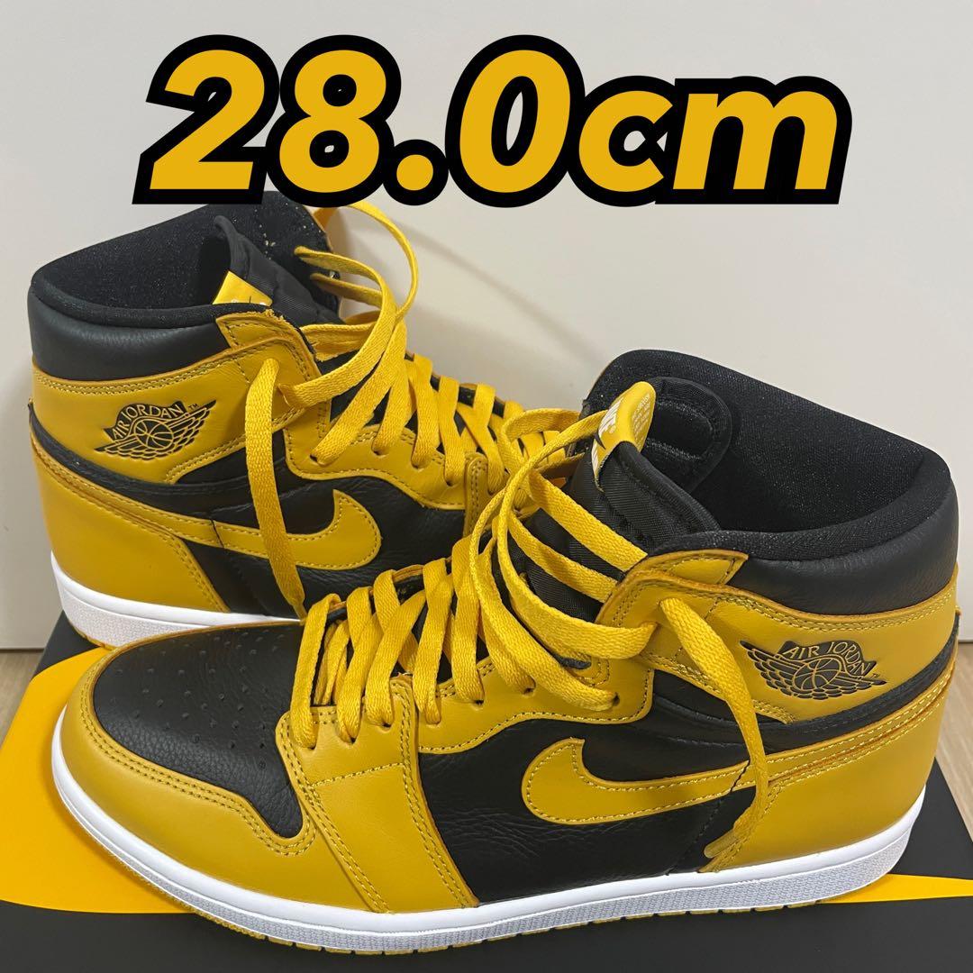 NIKE AIR JORDAN 1 HI POLLEN ジョーダン1 パラン - メルカリ
