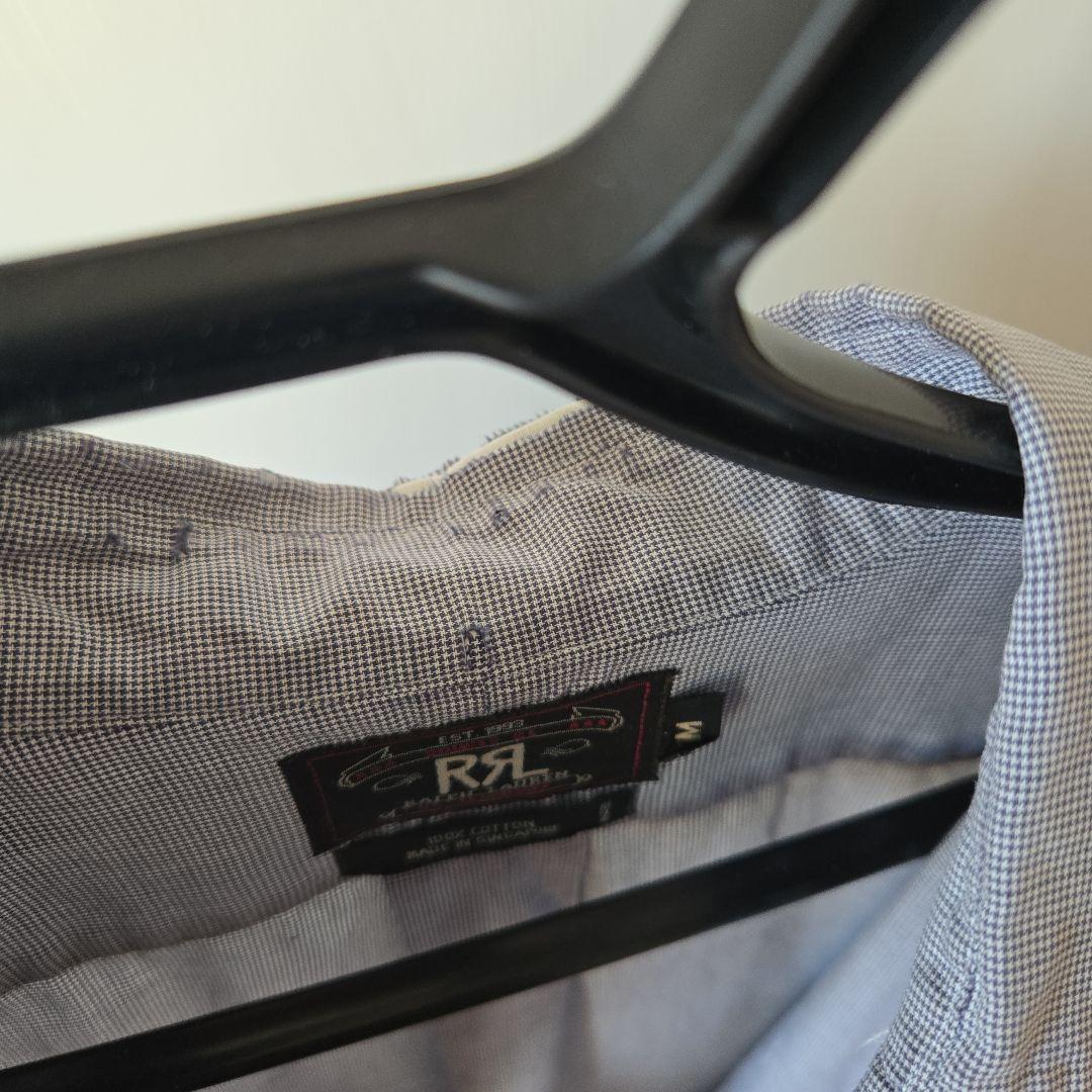 《限定特別価格》【希少三ツ星★★★入手困難 】RRL ダブルアールエルギンガム