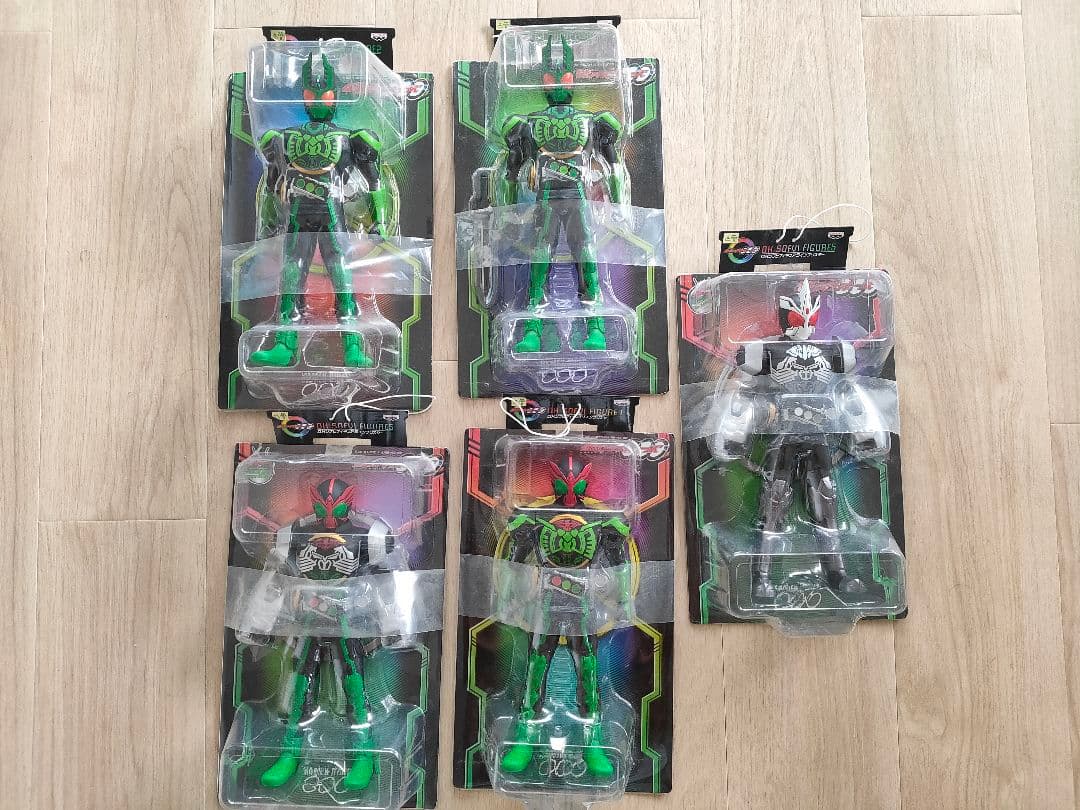 仮面ライダー オーズインブリスタービックサイズフィギュア非売品14体