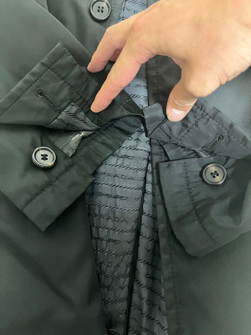 ラストセール‼️】【2way】PRADA 2006AW スプリングナイロンコート