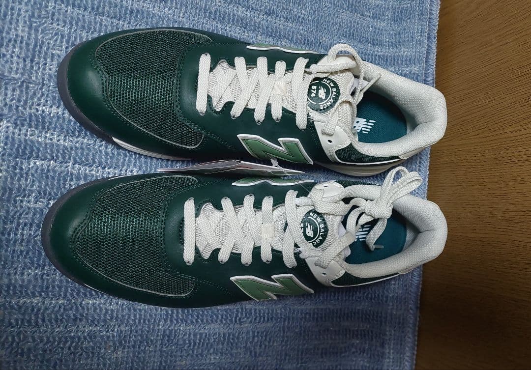 26.5cm 2E ニューバランスゴルフシューズ UGS574G3 グリーン