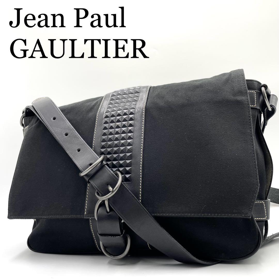 Jean Paul GAULTIER ショルダーバッグ　メッセンジャー　ブラック 楽天市場】ジャンポールゴルチエ（ショルダーバッグ・メッセンジャー