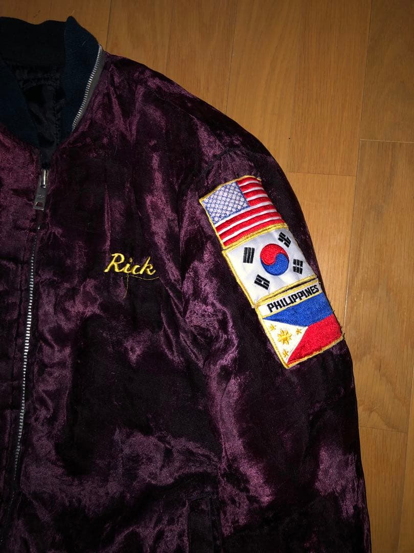 ミ*チ様 コリアスカジャン コリジャン 80s ヴィンテージ - メルカリ