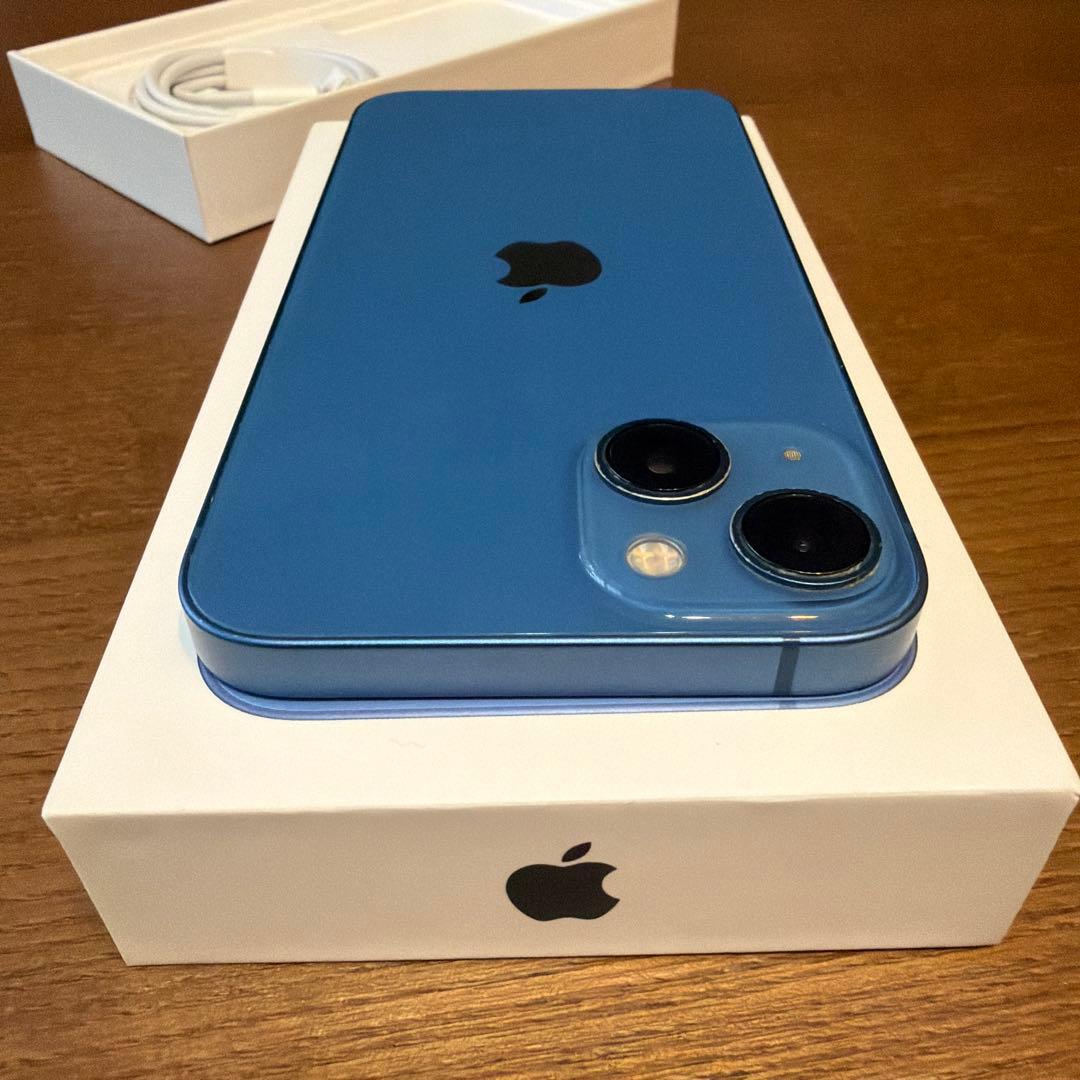 Apple iPhone 13 ブルー 本体 128GB - メルカリ