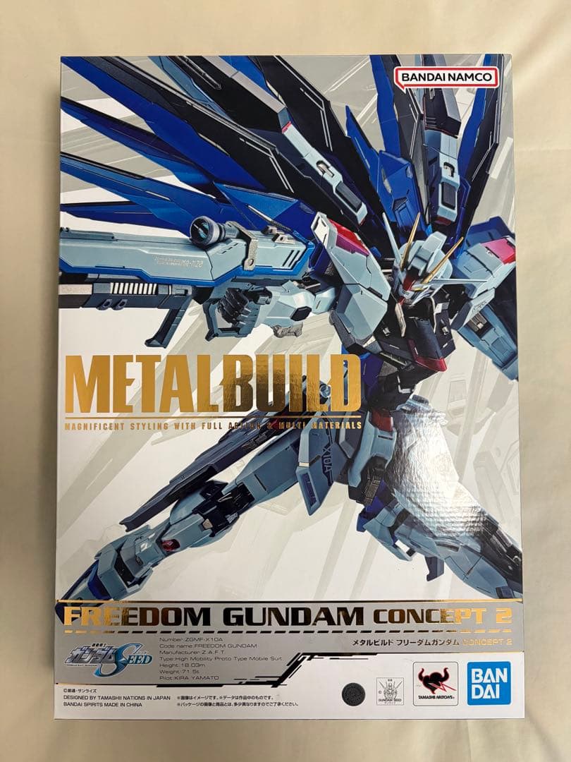 L BUILD フリーダムガンダム CONCEPT 2 (再販版) METAL BUILD フリーダムガンダム CONCEPT 2｜ホビーの総合通販サイト