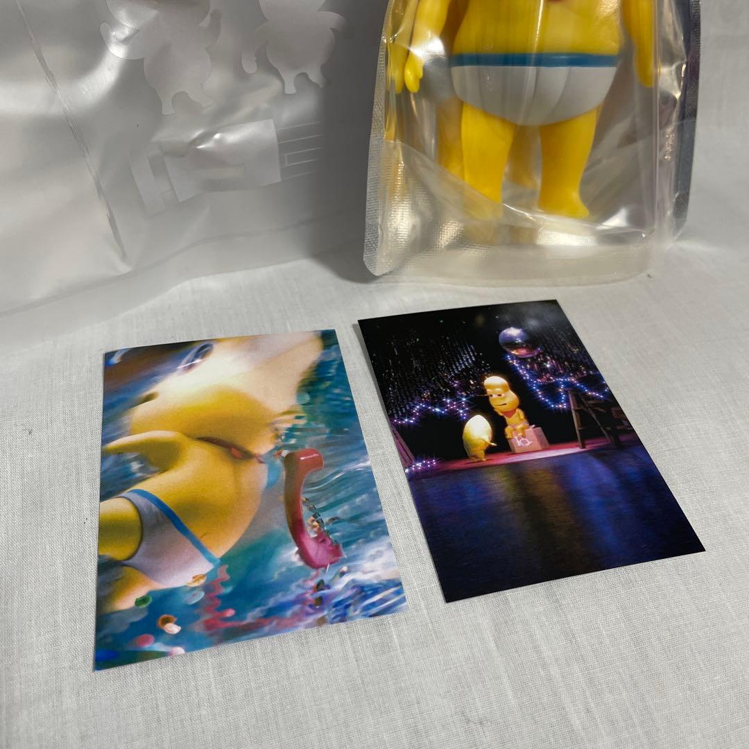 ショッパー、カード付 ピーナッツくんトイ ソフビ PQポップアップ ぽこ