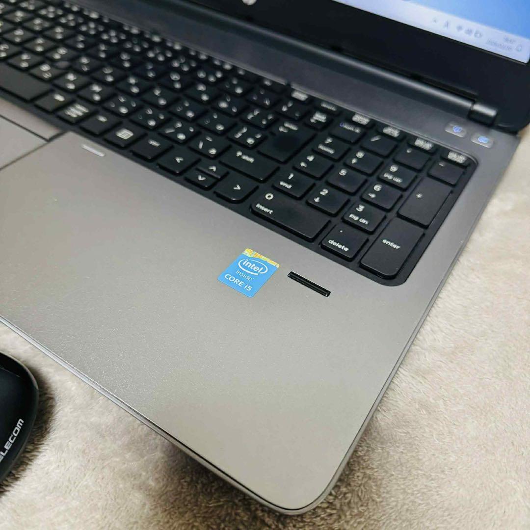 S262 HPノートパソコン i5メモリ8G高速 Windows11オフィス付き - メルカリ