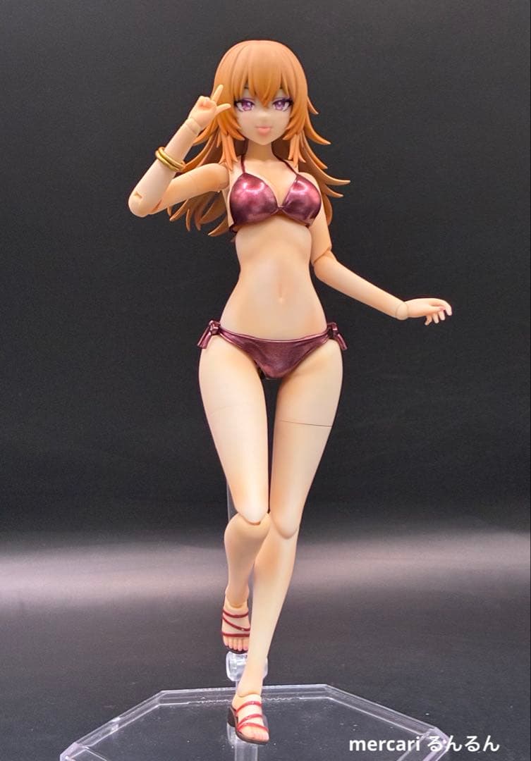 創彩少女庭園一条星羅【水着】ヘアアレンジver＋アレンジウィッグ×2 塗装完成品