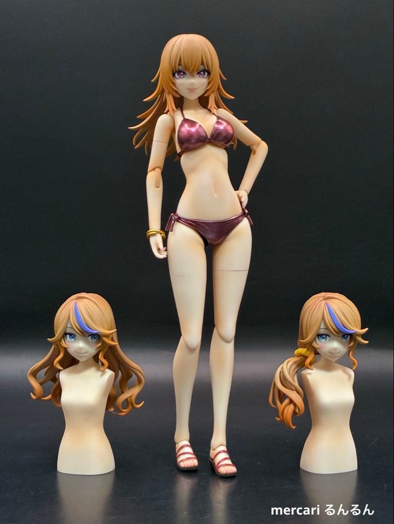 創彩少女庭園一条星羅【水着】ヘアアレンジver＋アレンジウィッグ×2 塗装完成品