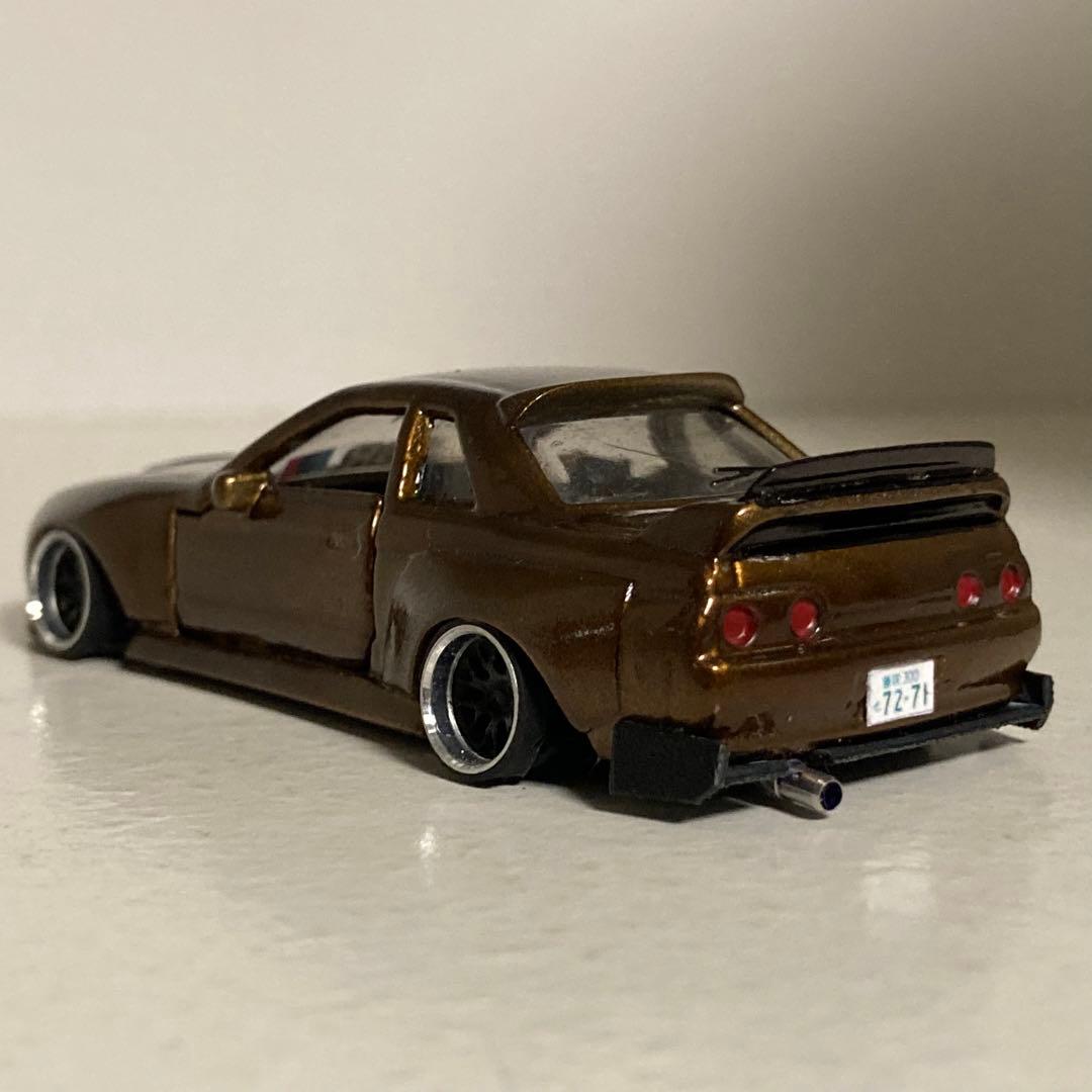 トミカ改造 スカイライン R32 フルエアロ 深リムローダウン - メルカリ