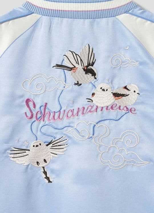 シマエナガ｜スカジャン 男女兼用 Sサイズ - メルカリ