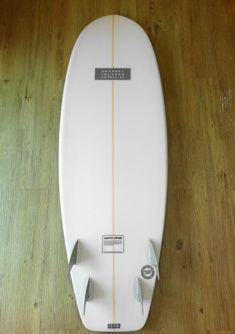 美品！アルメリック Sperm Whale(スパームホエール) 5.7 フィン有