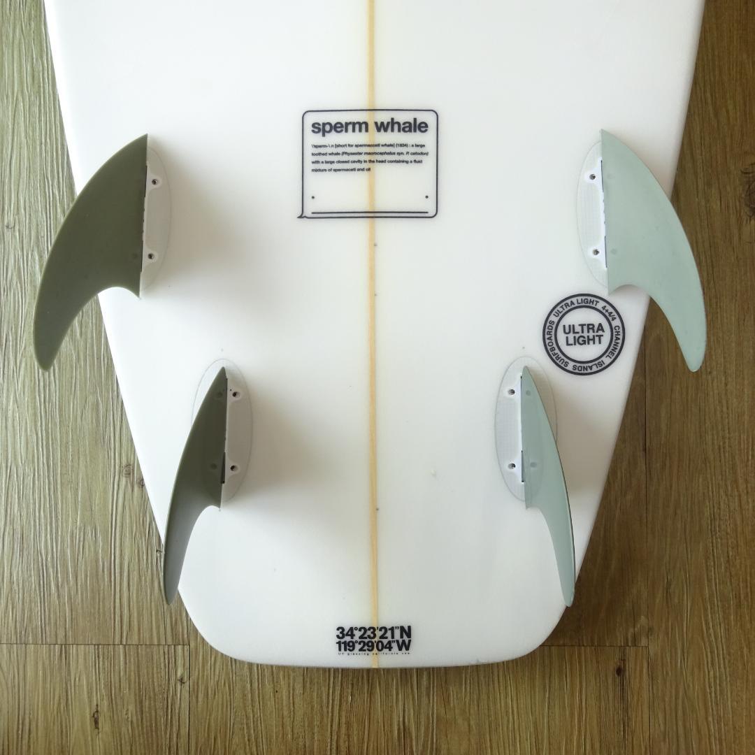 美品！アルメリック Sperm Whale(スパームホエール) 5.7 フィン有