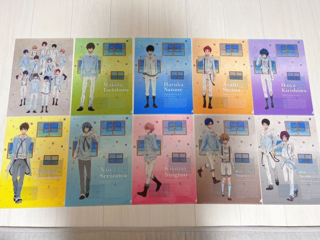 Free!ハイスピード クリアファイルセット Amazon.co.jp: Free! ハイ☆スピード クリアファイル 椎名旭 七瀬遙 橘