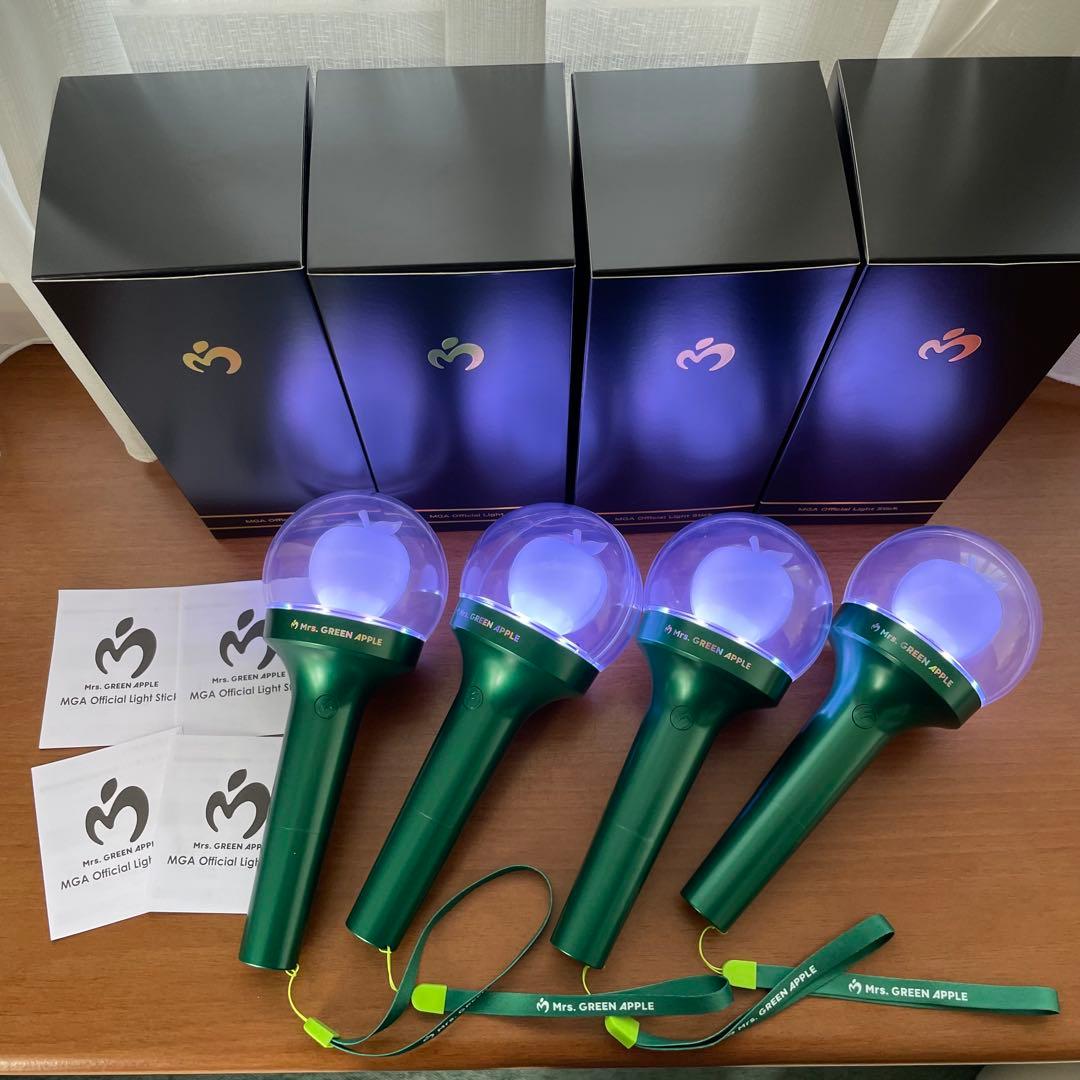 4本セット　Mrs. GREEN APPLE ミセス MGA ペンライト