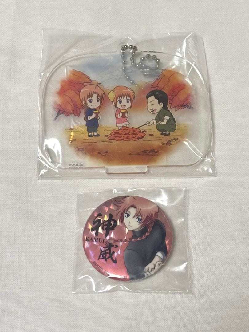 銀魂 アニプレックス Blu-Ray 購入特典 缶バッジ アクリルスタンド 神威 銀魂_描き下ろし 神威 一日の始まりver. BIG缶バッジ | 公式グッズ