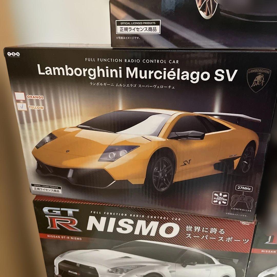 GT-R NISMO ランボルギーニ　ラジコンカー　7台セット