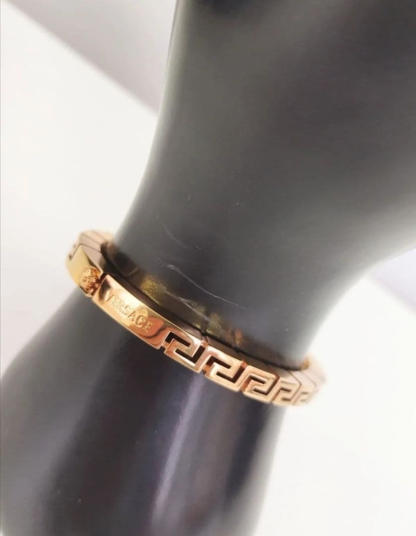 L02035□VERSACE グレカ バングル ブレスレット S - メルカリ