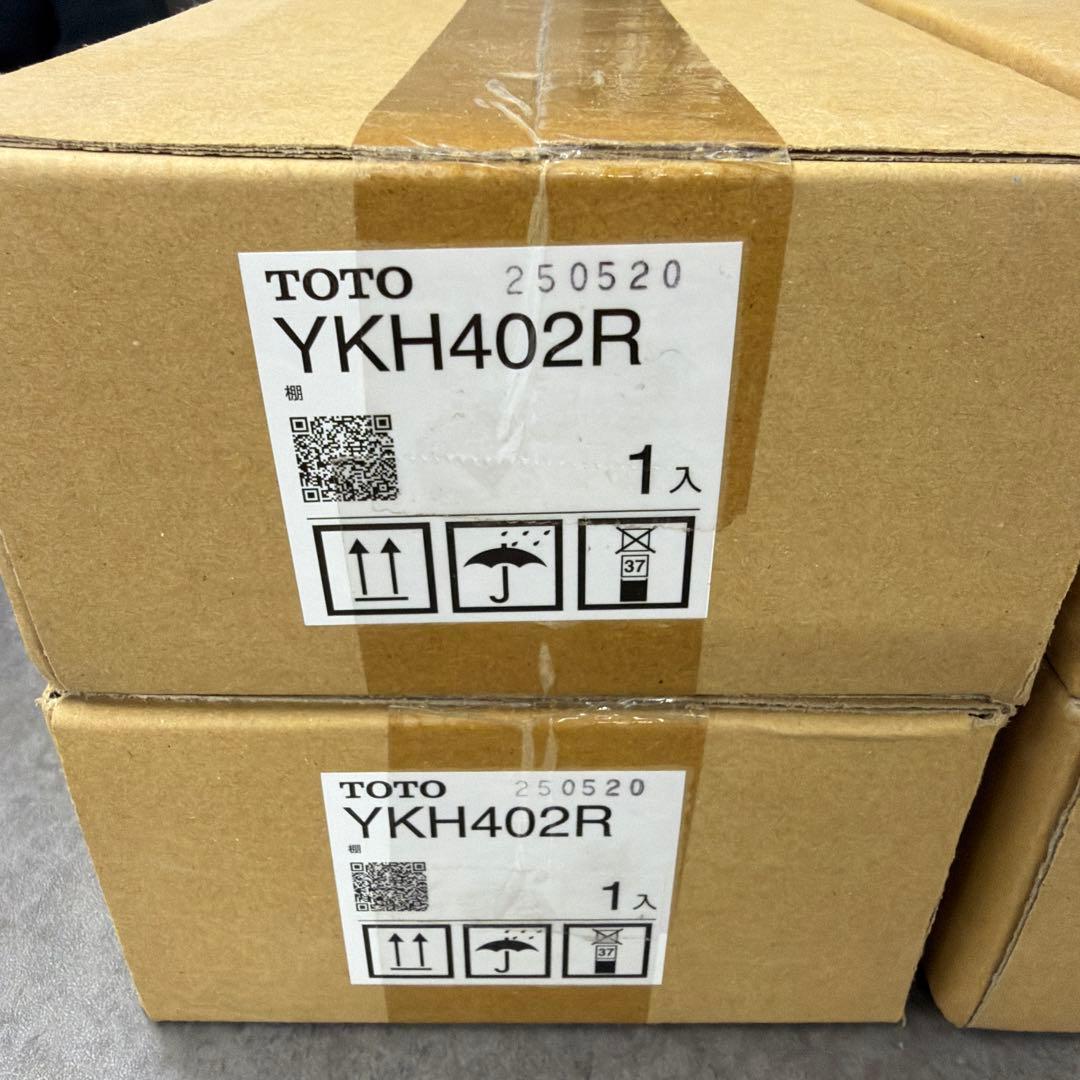 4個 TOTO YKH402R ステンレス製棚 320×110×60
