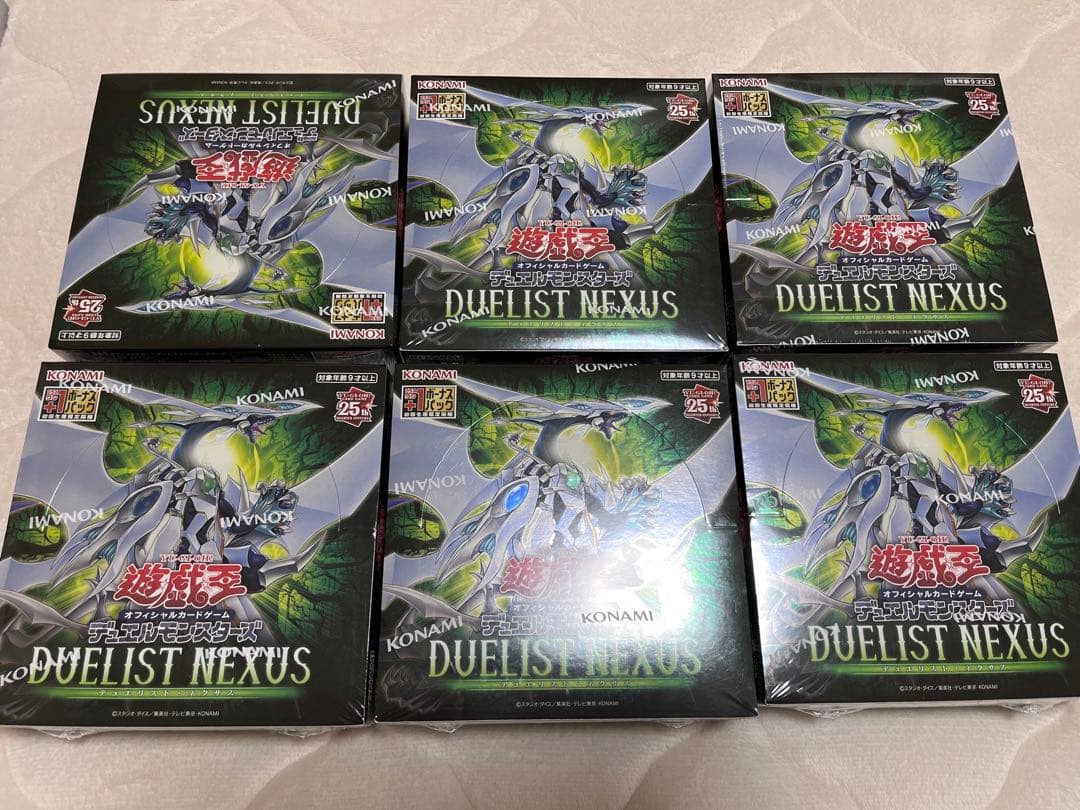 デュエリストネクサス　6BOXセット　新品未開封シュリンク付き