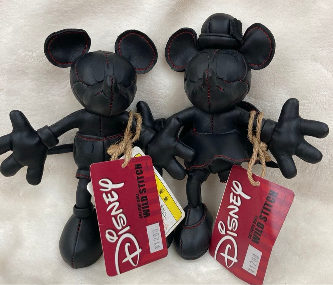 アンティークドール　ワイルドステッチ　ミッキー　ミニー　ディズニー