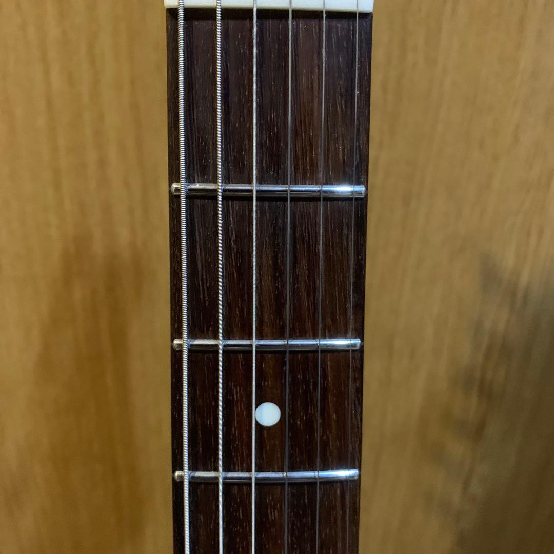 EART セミホロウボディ エレキギター ミントグリーン　ステンレスフレット