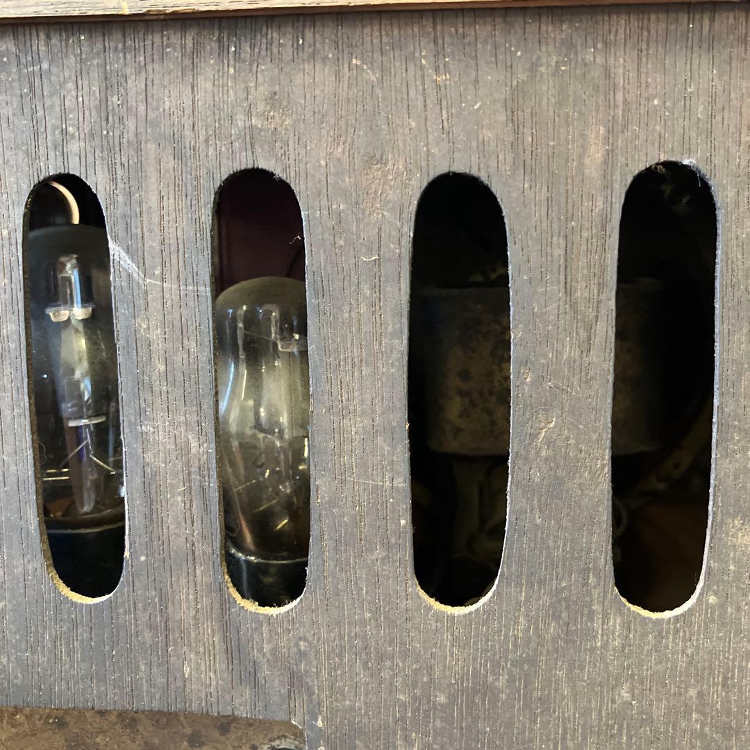 昭和レトロ 東京芝浦電気 東芝 TOSHIBA 真空管 ラジオ 古家電 古道具