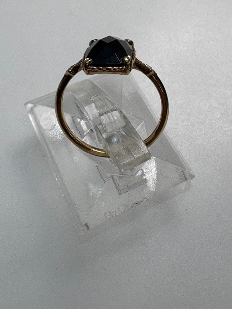 アガットクラシック ブラックストーン k10・13号・1.8g・中古品